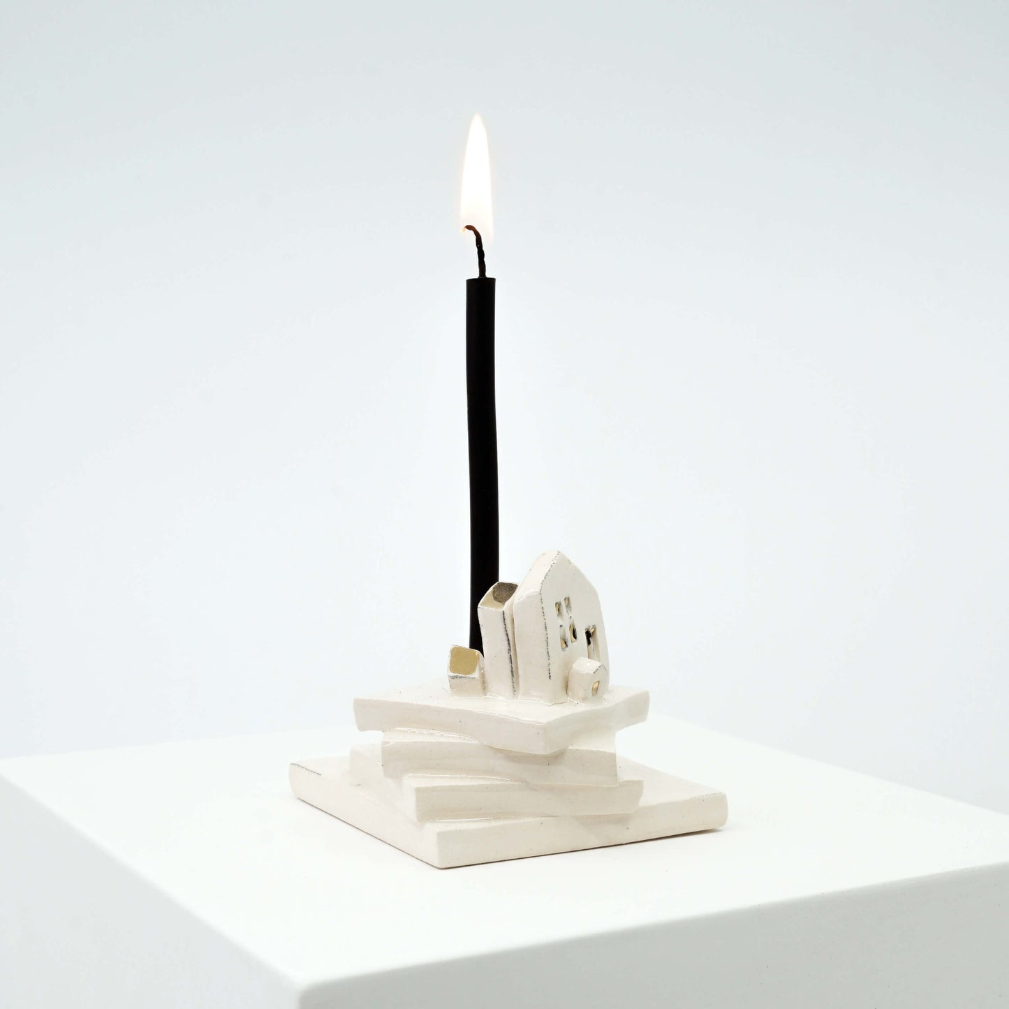 Keraminė žvakidė - Ramunės nameilė