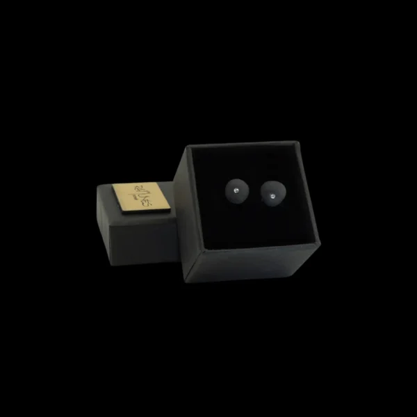 106 Auskarai "Porceliano akmenukai"