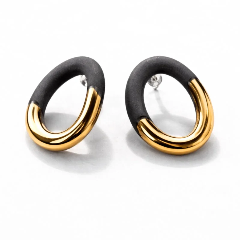 Porceliano auskarai | No. 25