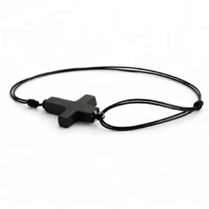 51 Apyrankė su porcelianiniu kryželiu