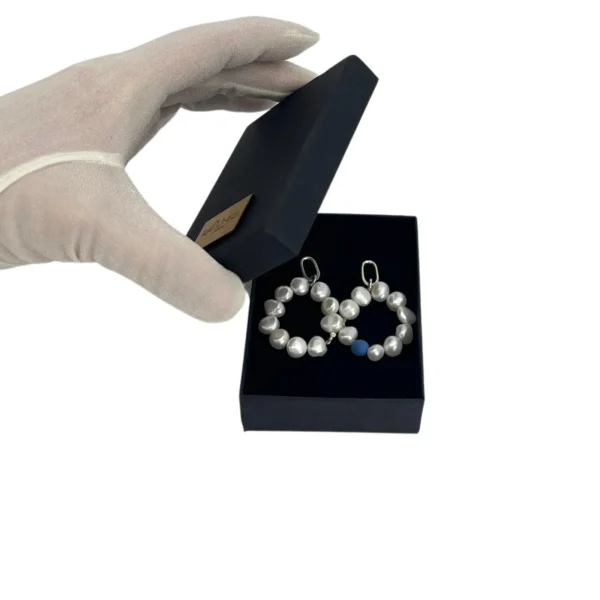 Auskarai-perlai-melynasis-porcelianas-sidabras Auskarai-perlai-melynasis-porcelianas-sidabras