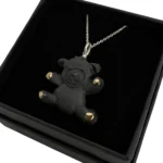 Porcelianinis pakabukas "Teddy bear" | No. 3