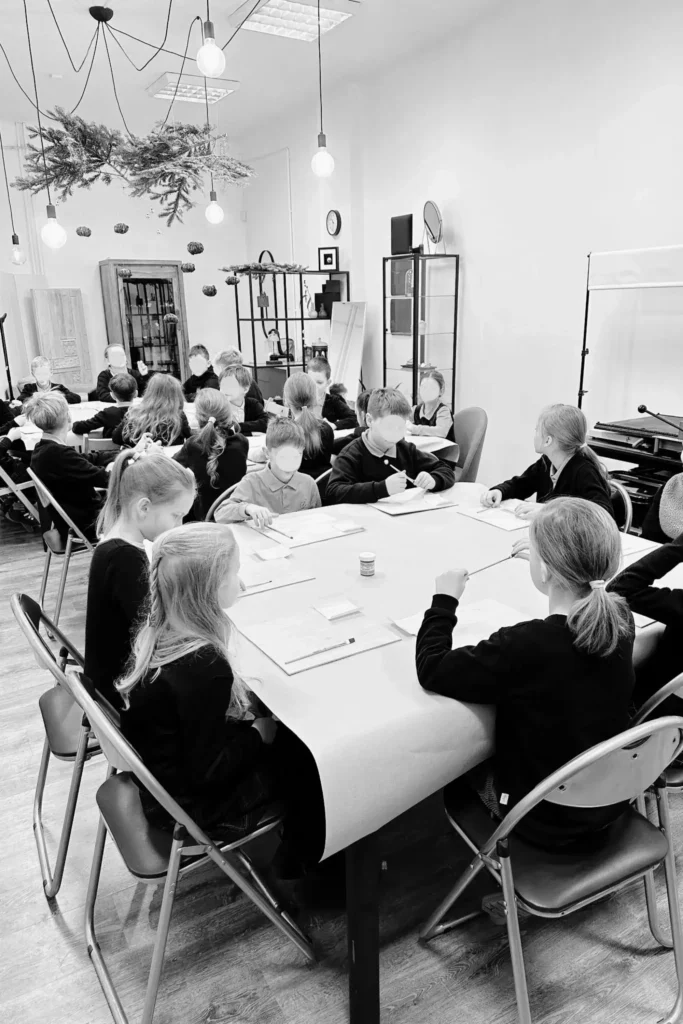 Akimirka iš kūrybinės sesijos studijoje