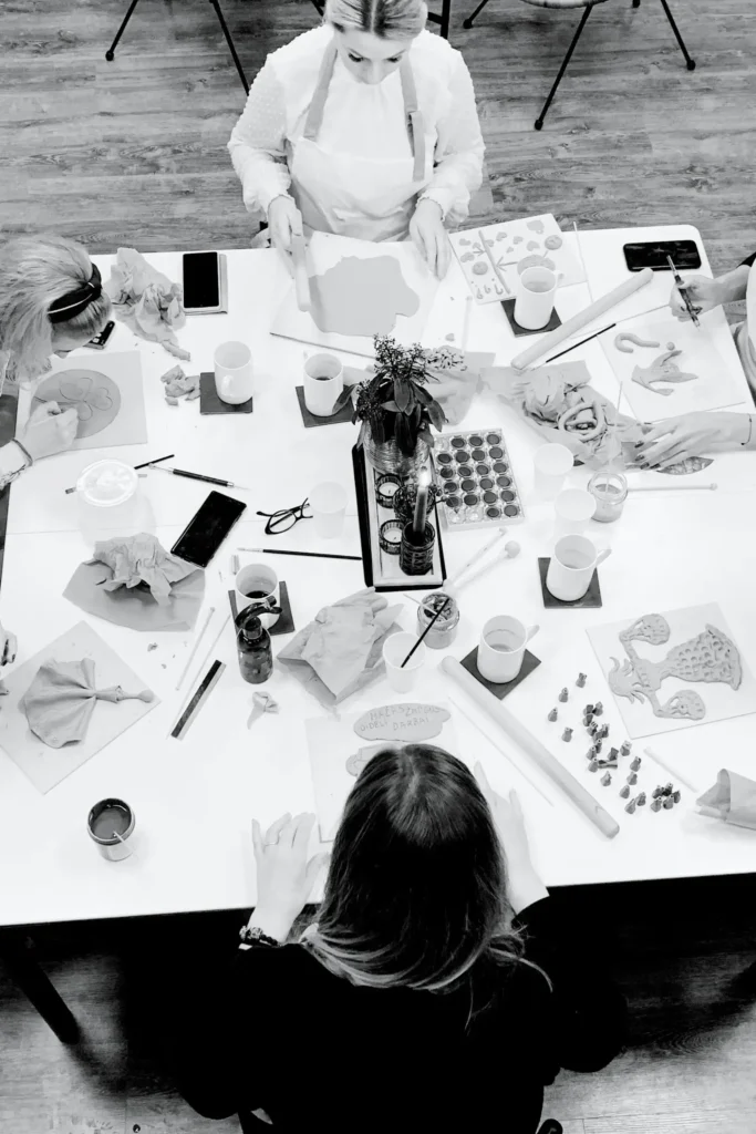 Akimirka iš kūrybinės sesijos studijoje