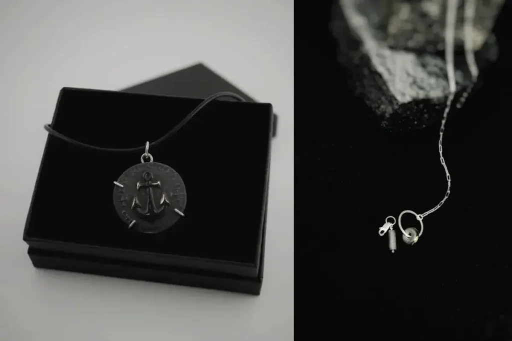 Rankų darbo papuošalai su porcelianu