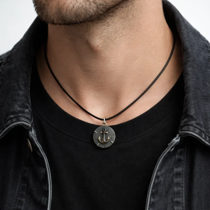 Kaklo papuošalas "Sėkmės moneta"