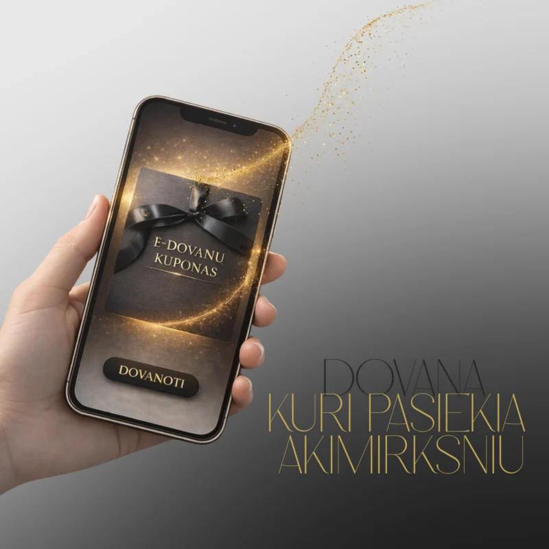 E-dovanų kuponas