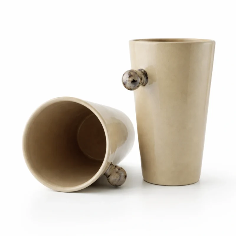 Puodelis su miniatiūra