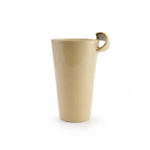 Rankų darbo puodelis su miniatiūra