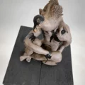 Skulptūra „Būties forma“, vaizdas iš viršaus