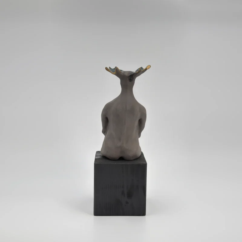 Sculpture "Dignity", back view